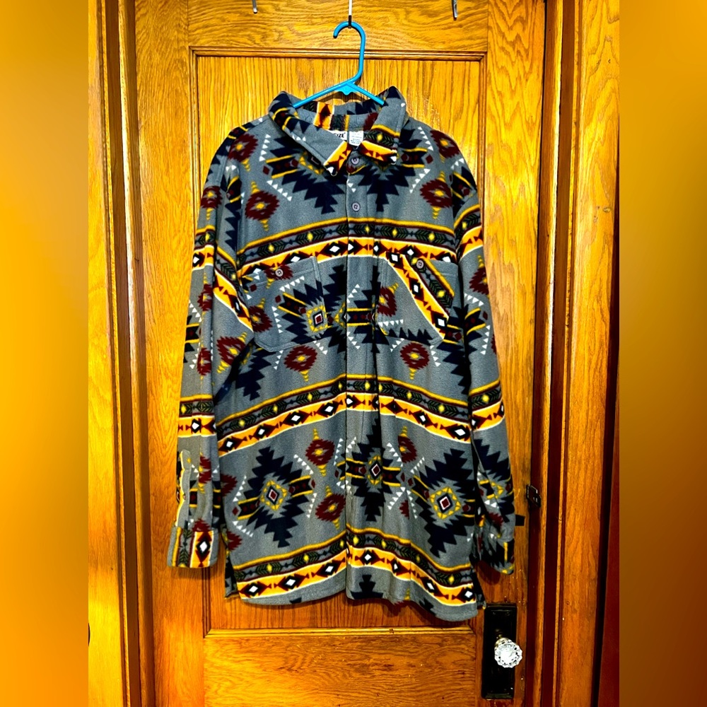 Southwestern print shirt